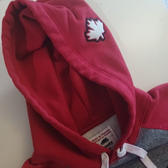 M🍁Roots Canada Kids Kangaroo Pouch Hoodie Sweatshirt - Picture 4 of 8